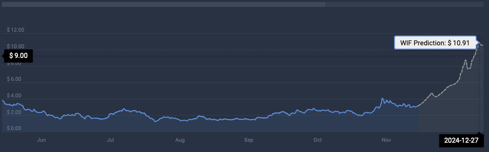 سولانا memecoin WIF